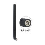 DELOCK Antenne WLAN RP-SMA 802.11 ac/a/h/b/g/n 5.5 - 9...