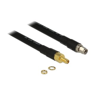 DELOCK HF RP-SMA Stecker > RP-SMA Buchse 0.4 m CFD400 low loss