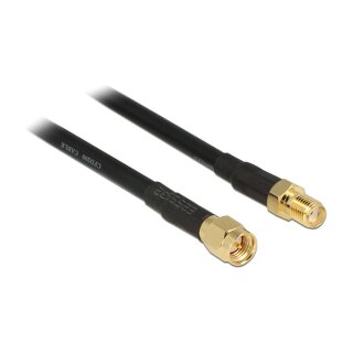 DELOCK HF SMA Stecker > SMA Buchse 0.9m CFD200 low loss