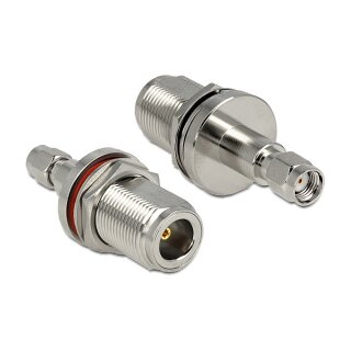 Adapter N Buchse > RP-SMA Stecker zum Einbau 50,00