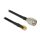 DELOCK Antennenkabel RP-TNC Stecker > SMA Stecker RG-58 C/U 2.5m