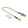 Antennenkabel F Buchse zum Einbau > SMB Stecker RG-316 25 cm