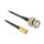 DELOCK Antennenkabel BNC Stecker > SMB Stecker RG-174 3 m