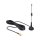 DELOCK ISM 433mHz Antenne SMA 3 dBi omnidirektional mit magnetischem Standfuss starr schwarz
