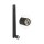 DELOCK ZigBee Antenne Multi Bluetooth GSM LTE UMTS WLAN IEEE 802.11 b/g/n RP-SMA 1 - 4.3 dBi omni Gelenk schwarz