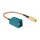 DELOCK Antennenkabel FAKRA Z Buchse > SMB Buchse RG-316 15cm