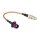 DELOCK Antennenkabel FAKRA D Stecker > FME Buchse RG-316 15cm