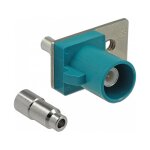 DELOCK FAKRA Z Stecker Federpin zum Lten 1 vorgestanztes...