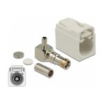 DELOCK FAKRA B Buchse 90 zum Crimpen