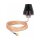LTE Antenne SMA Stecker 2 dBi starr omnidirektional mit Anschlusskabel (RG-316U 5 m) outdoor schwarz