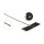 TETRA 430 - 470 MHz Antenne I-PEX Inc., MHF® I Stecker 0 dBi 1.13 15 cm schwarz Klebemontage
