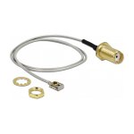 DELOCK Antennenkabel SMA Buchse zum Einbau zu MHF I LK...