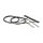 Dualband WLAN WiFi 6 Doppelantenne 2 x I-PEX Inc., MHF® 4L Stecker 3 - 5 dBi 1.13 2 x 50 cm PCB intern Klebemontage