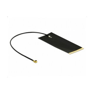 DELOCK LPWAN Antenne MHF I Stecker -2.63dBi 1.13 15cm FPC intern Klebemontage