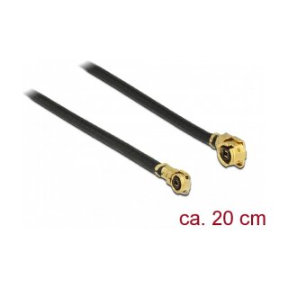 Antennenkabel I-PEX Inc., MHF® I Stecker zu I-PEX Inc., MHF® 4L Stecker 1,13 20 cm