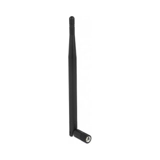 DELOCK LPWAN 863 MHz - 928 MHz Antenne SMA Stecker 1.64 dBi omnidirektional mit Kippgelenk schwarz