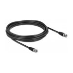 DELOCK Kabel BNC Stecker zu BNC Stecker 5m