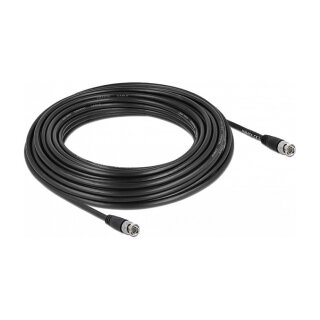 DELOCK Kabel BNC Stecker zu BNC Stecker 15m