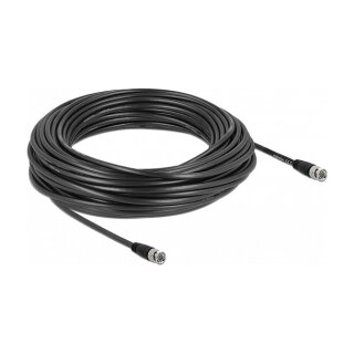 DELOCK Kabel BNC Stecker zu BNC Stecker 25m