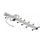 DELOCK LPWAN 806 - 896MHz Yagi Antenne SMA Stecker 10dBi...