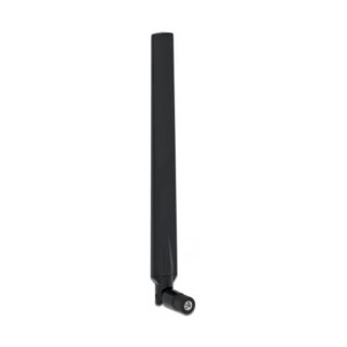LTE Antenne SMA Stecker 1,9 - 2,3 dBi omnidirektional mit Kippgelenk schwarz