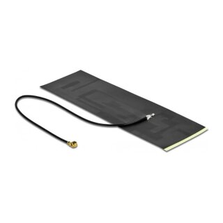 DELOCK 5G LTE Antenne MHF I Stecker -0.42 - 5.00 dBi omnidirektional FPC