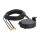DELOCK LTE MIMO GNSS Antenne 3 x SMA Stecker RG-174 3 m Schraubmontage outdoor schwarz