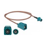 DELOCK Antennenkabel FAKRA Z Stecker > FAKRA Z Buchse...