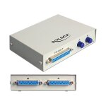 Parallel Umschalter D-Sub 25 Pin 2 Port manuell