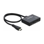 DELOCK HDMI Splitter 1 x HDMI in > 2 x HDMI out 4K 60 Hz