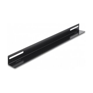 Delock Rack Bracket 450 x 40 mm Schwarz