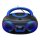 Denver DAB+ Boombox Mit DAB+/FM-Radio, Bluetooth-Funktion,blue