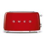 SMEG TSF02RDEU Toaster 4 Scheiben Rot