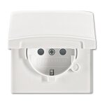 BUSCH JAEGER BJ 20 EUGKB-34-101 Steckdose Klappdeckel...