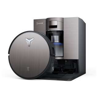 DEEBOT X11 OmniCyclone Schwarz Saug-Wisch-Roboter mit Reinigungsstation