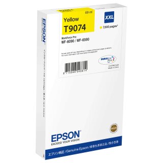 EPSON Tinte gelb 69.0ml WF Pro 6xxx, XXL