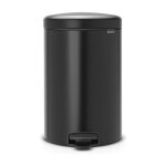 Brabantia Treteimer Newicon 20,0 L schwarz matt