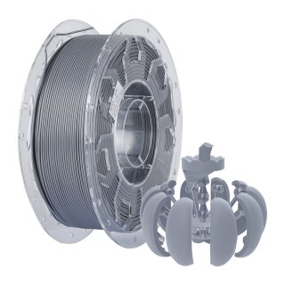 Creality CR-PLA Filament Grey, 3D-Filament (grau, 1 kg, 1,75 mm, auf Rolle)