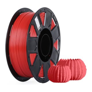 Creality Ender PLA Filament Red, 3D-Filament (rot, 1 kg, 1,75 mm, auf Rolle)