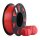 Creality Ender PLA Filament Red, 3D-Filament (rot, 1 kg, 1,75 mm, auf Rolle)