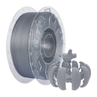 Creality CR PLA Filament Silber, 3D-Filament (1 kg, 1,75 mm, auf Rolle)