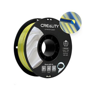 Creality CR-Silk PLA Filament Gold/Silber, 3D-Filament (1 kg, 1,75 mm, auf Rolle)