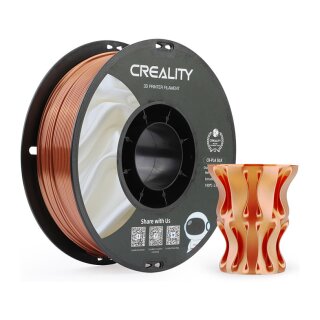 Creality CR-Silk PLA Filament Kupferrot, 3D-Filament (1 kg, 1,75 mm, auf Rolle)