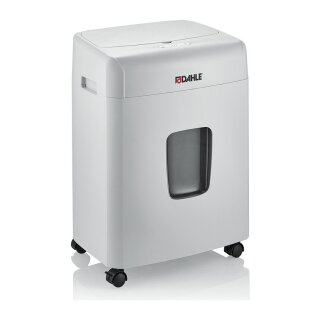 DAHLE ShredMATIC 90 Aktenvernichter mit Partikelschnitt bis 90 Blatt lichtgrau