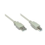 Connections Anschlusskabel USB 2.0 Stecker A an Stecker...