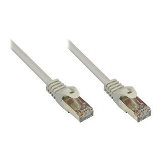 Good Connections Patch Netzwerkkabel RJ45 SF/UTP CAT5e 10m grau 8550-100