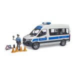BRUDER MB Sprinter Polizei Einsatzfahrzeug mit Light...
