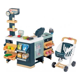Smoby Maxi-Supermarkt mit Einkaufswagen Modell 2023