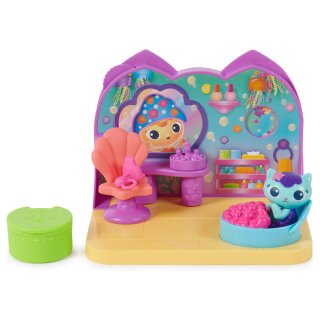 Spinmaster Gabbys Dollhouse Deluxe Room Spielset - Wellness Raum mit Meerktzchen