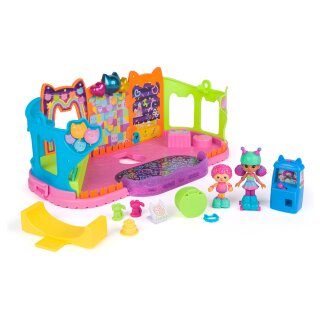 Spinmaster Gabbys Dollhouse Partyzimmer-Spielset - Skate Park Dachgeschoss